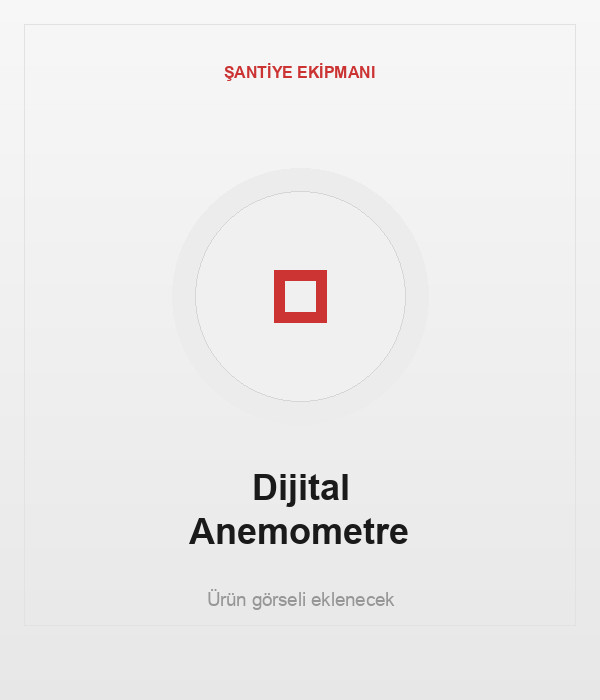 Dijital Anemometre
