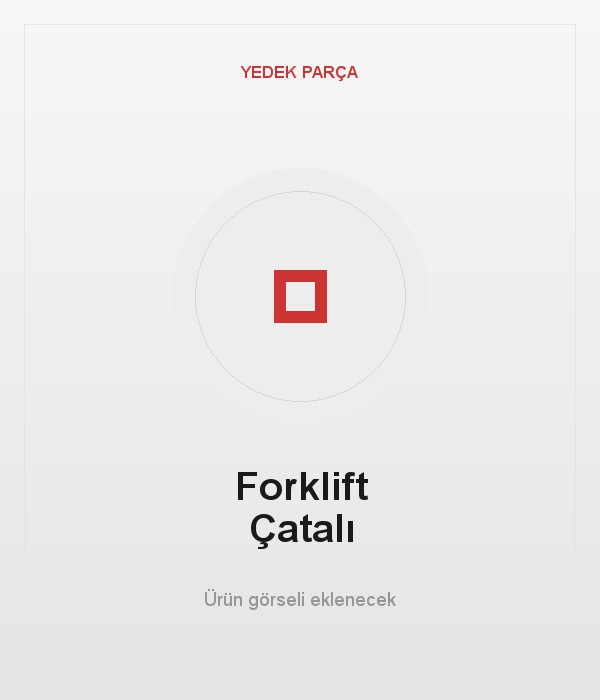 Forklift Çatalı (Çift)