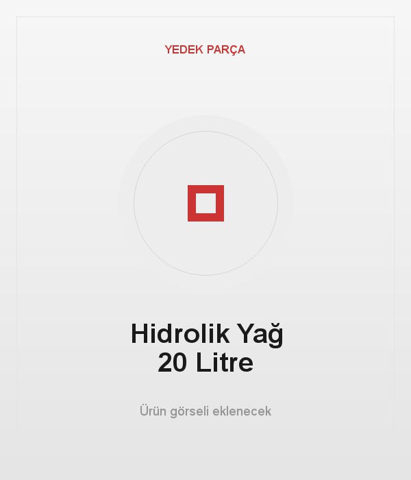 Hidrolik Yağ 20 L