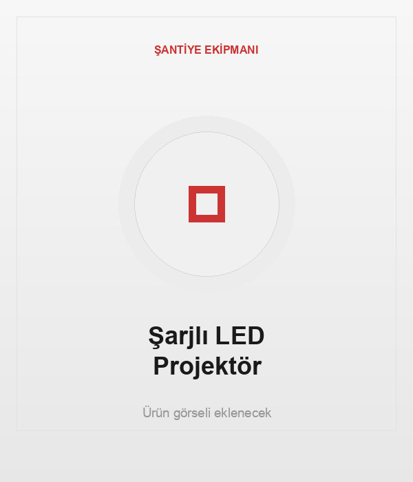 Şarjlı LED Projektör 100 W