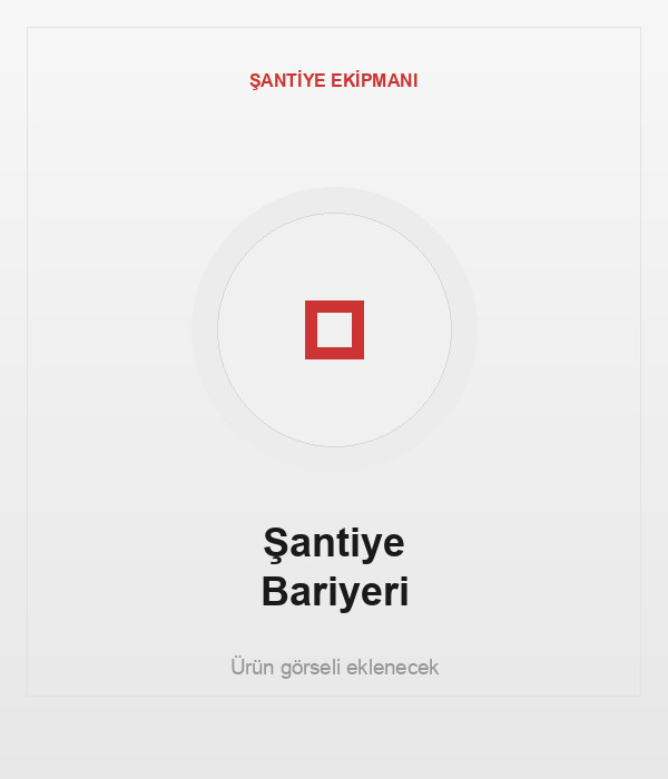 Şantiye Bariyeri 2 m